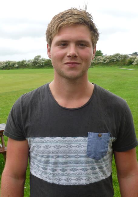 Jack Jones - again batted and bowled well for Llanrhian